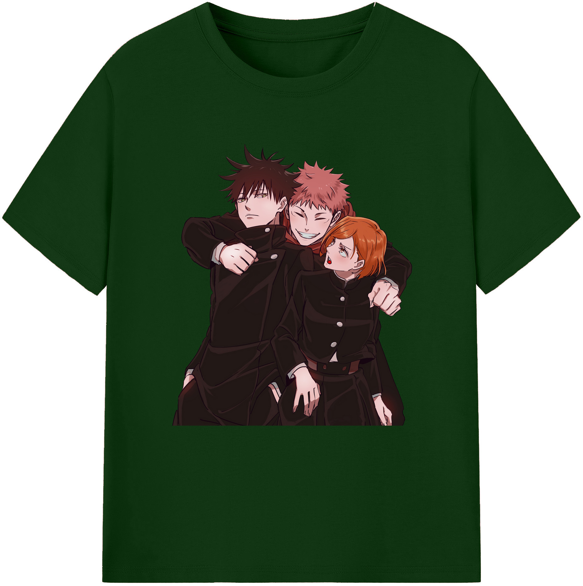 （画像用） 呪術廻戦 Jujutsu Kaisen 綿100％半袖Tシャツ（フロントプリント）